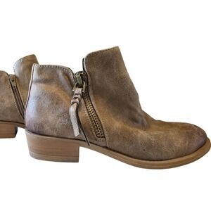 Madeline Girl ankle boots women's 6.5 boho rustic western vintage look distress